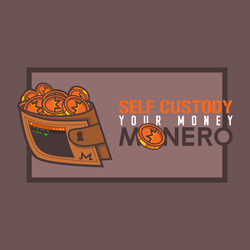 Self custody your monero